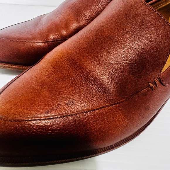 Madewell Frances Brown Leather Loafers Size 7 1/2 - Picture 4 of 14